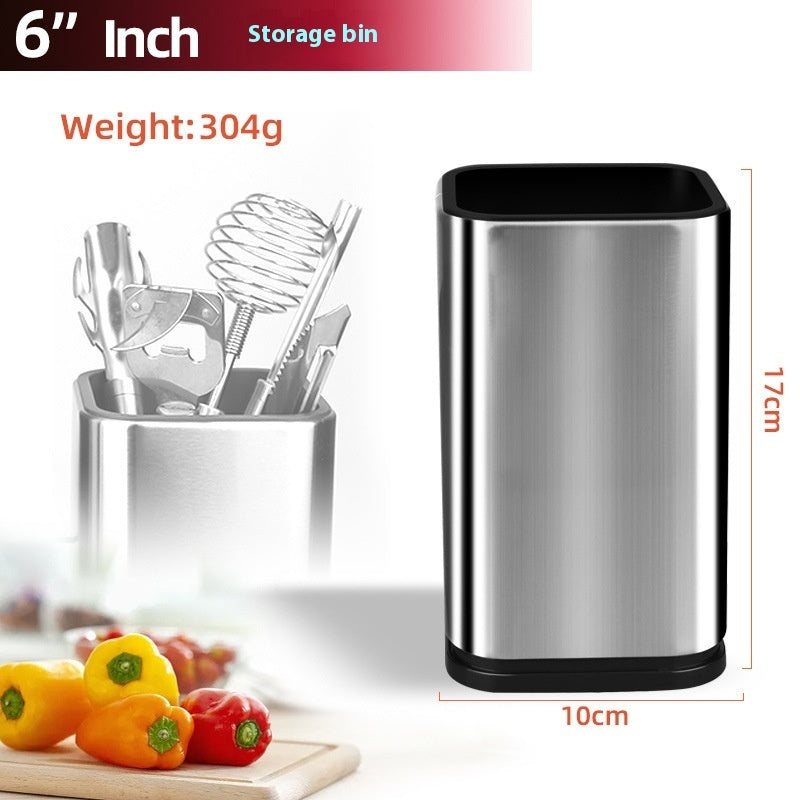 Луксозен държач за кухненски прибори от неръждаема стомана | Kukhenski