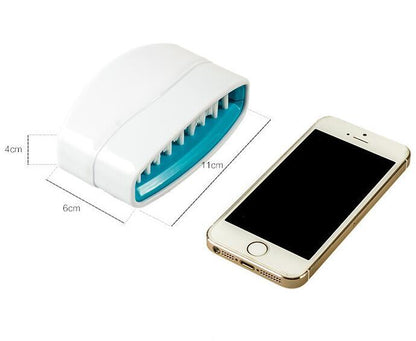 Creatieve keukenborstel met zuignap voor het reinigen van messen, vorken en groenten | Kukhenski