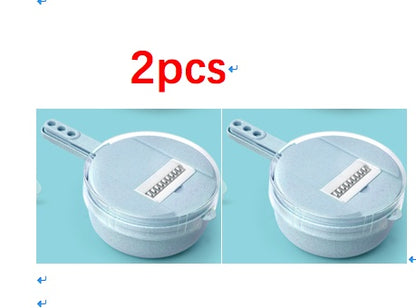 8-в-1 Мандолина за зеленчуци – Многофункционален резач, белачка и ренде