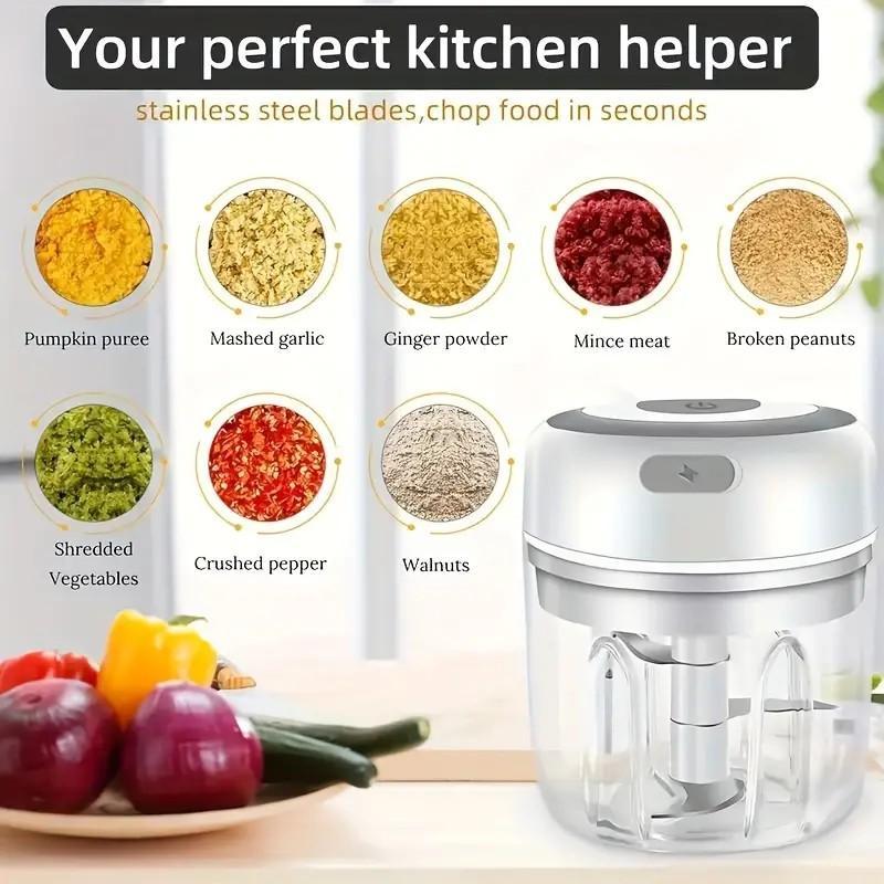 Ergonomic Garlic Mincer – Compact Garlic Chopper for Easy Cooking