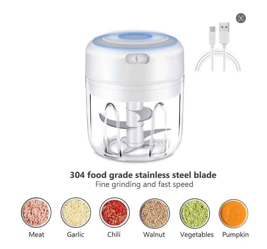 Ергономична преса за чесън – Компактен чопър за лесно и бързо готвене