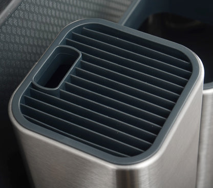 Луксозен държач за кухненски прибори от неръждаема стомана | Kukhenski