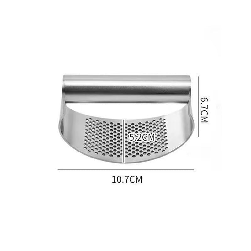 Knoflookpers van roestvrij staal – ergonomisch, gemakkelijk schoon te maken | Kukhenski